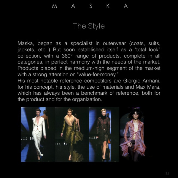 Maska Italian fashion Brand 12