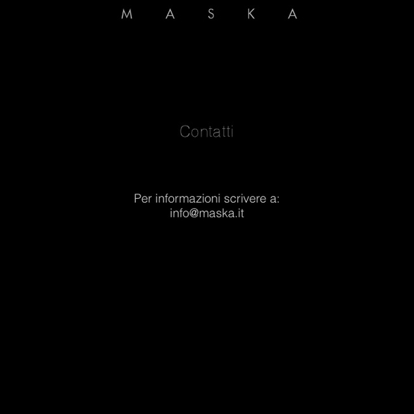 Maska Italian fashion Brand 20